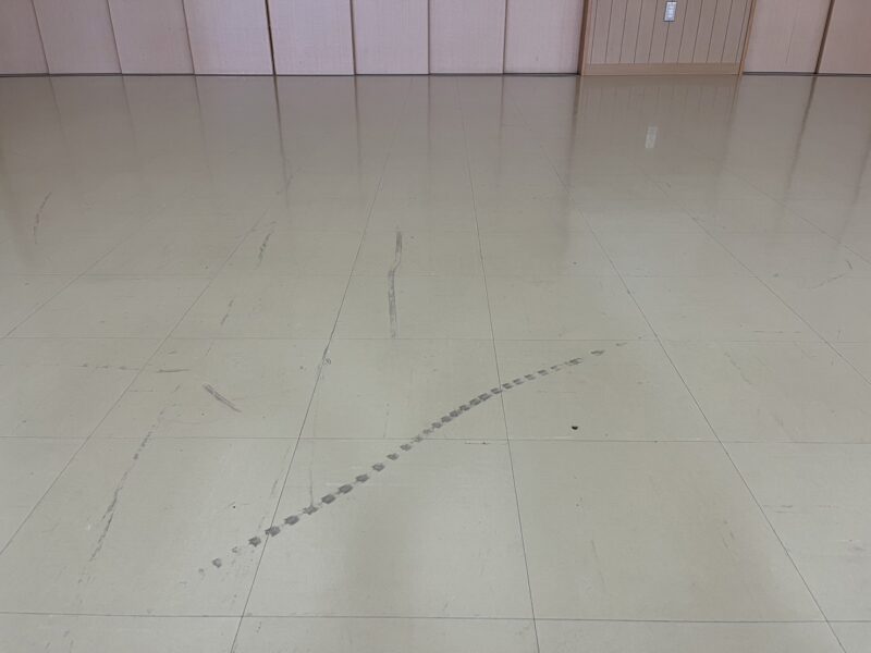 床クリーニング