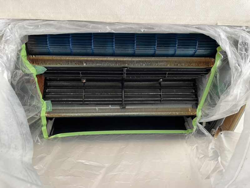 天井埋め込み型エアコンクリーニング