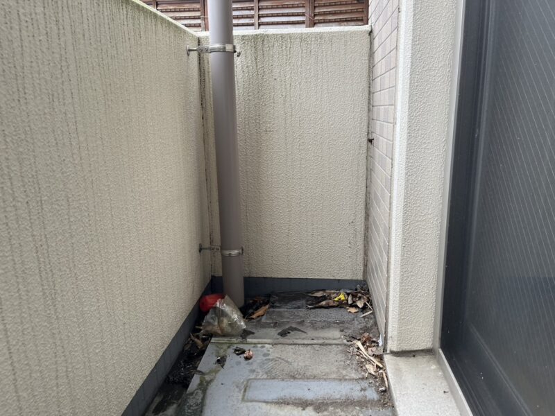 アパートベランダ清掃